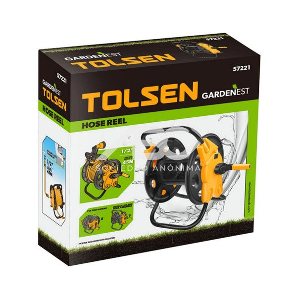 RECOGEDOR MANGUERA 1/2" 45M TOLSEN 015-57221