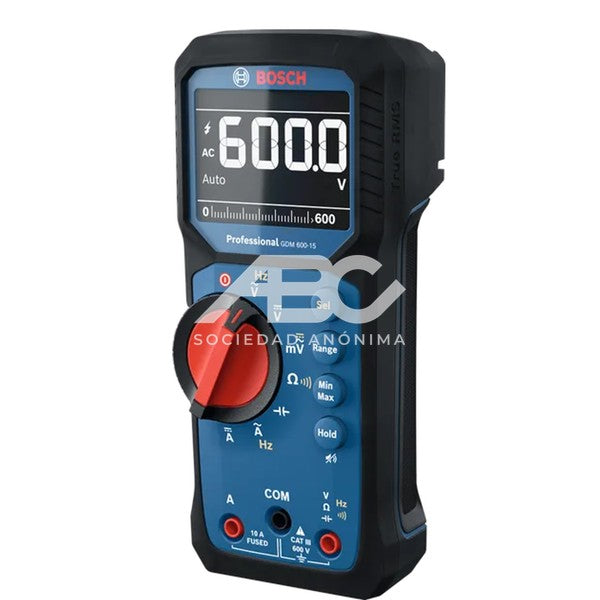MULTIMETRO TRADICIONAL CON CALIDAD Y PRECISION BOSCH 0601077300