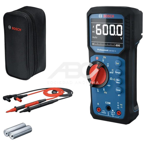 MULTIMETRO TRADICIONAL CON CALIDAD Y PRECISION BOSCH 0601077300