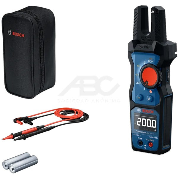 PINZA AMPERIMETRICA DE HORQILLA BOSCH 0601077400