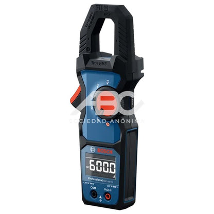 PINZA PARA MEDIR HASTA 600 AMPERIOS CON SEGURIDAD Y PRACTICIDAD BOSCH 0601077600