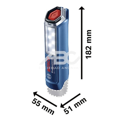 LINTERNA MANUAL A BATERIA COMPACTA Y LIGERA DE 300 LUMENES EN LA CATEGORIA DE 12V BOSCH 06014A1000