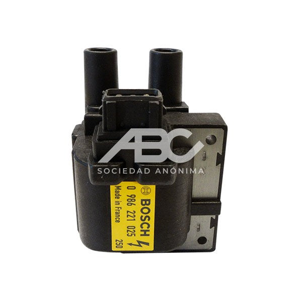 BOBINA DE ENCENDIDO RENAULT KANGOO 1.4 - MEGANE 1.6 MOTORES K7M - CLIO 2 1.6 BOSCH 0986221025