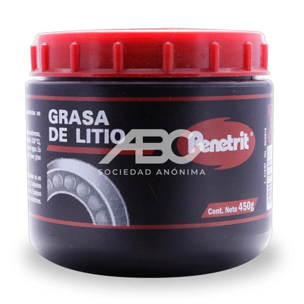 GRASA DE LITIO ROJA. POTE X 450 GR PENETRIT PN413