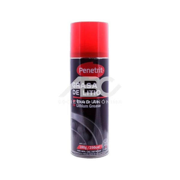 GRASA DE LITIO ROJA. AEROSOL X 180 GR /250 CM3. (UE12) PENETRIT PN311