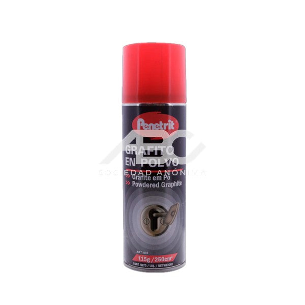 GRAFITO EN POLVO. AEROSOL X 115 GR /250 CM3. (UE12) PENETRIT PN802