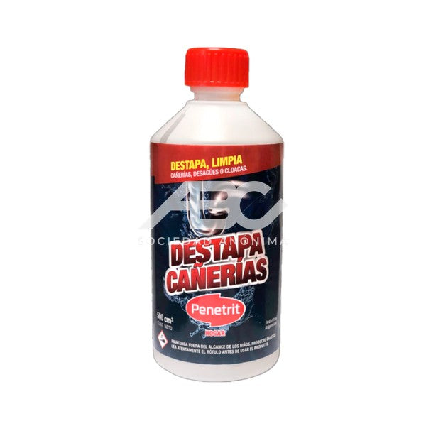 DESTAPA CAÑERIAS. BOTELLA X 500 CM3. (UE12) PENETRIT PN913