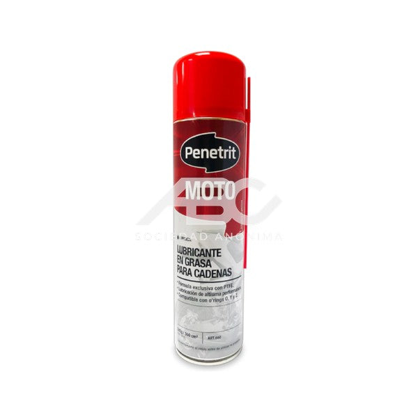 LUBRICANTE DE CADENAS CON PTFE (TEFLÓN) - PROTECCIÓN DE ALTO RENDIMIENTO PARA TU MOTO PENETRIT PN660