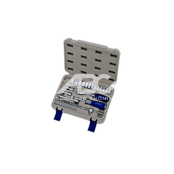 CAJA DE BOCALLAVES Y ACCESORIOS DE 1/4 EN CAJA PLASTICA IRIMO 109-35-4