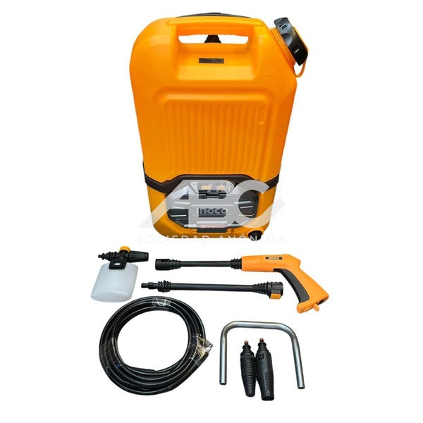 HIDROLAVADORA 40V, MOTOR BRUSHLESS, 4 L/MIN, 80 BAR INGCO CPWLI4006