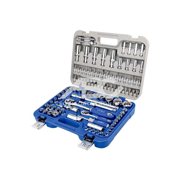 CAJA DE BOCALLAVES Y ACCESORIOS 1/4" Y 1/2" EN CAJA PLASTICA IRIMO 129A-103-4
