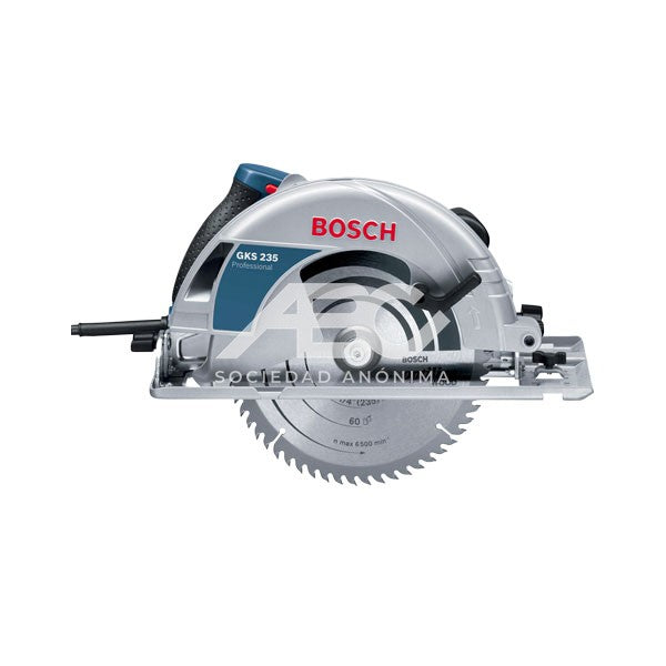 SIERRAS CIRCULAR Ø9 1/4 / 2200 WATS / CORTE MAX A 90º/45º: 85/65MM / PESO 7.6KG BOSCH 060157A0H0