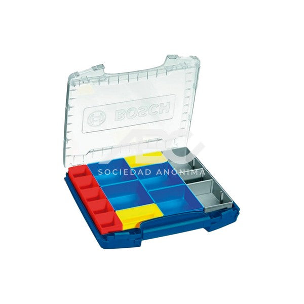 SET PARA PROFESIONALES: SMART CASE LS-BOXX 306 + BANDEJA 92 + I-BOXX 53 (CON 12 ACCESORIOS) BOSCH 1600A01VH8