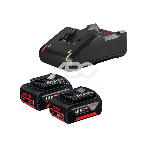STARTER KIT GAL 18V-40 + 2X GBA 18V 4,0 BOSCH 1600A02RN0