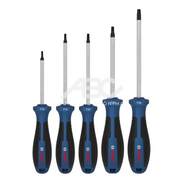 JUEGO DESTORNILLADOR TX 5 PIEZAS BOSCH 1600A039PG
