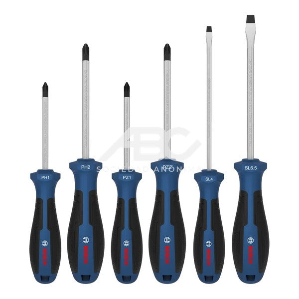 JUEGO DESTORNILLADOR PH/PZ/SL 6 PIEZAS BOSCH 1600A039PH