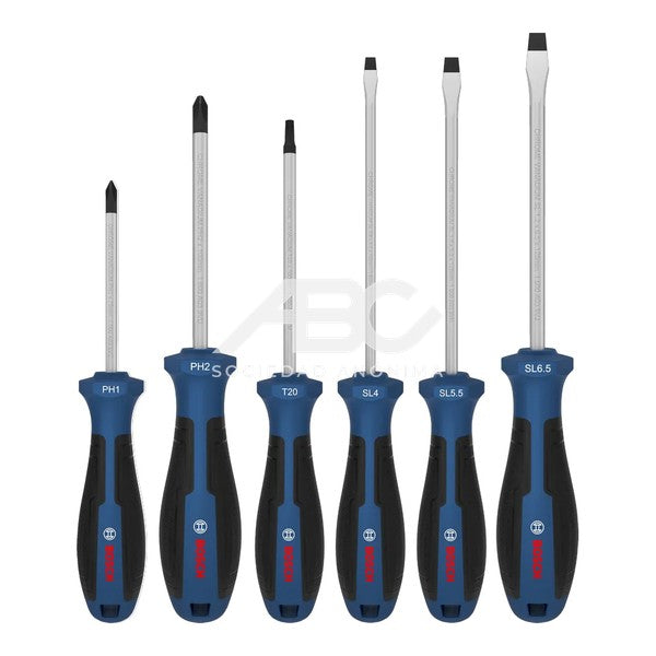 JUEGO DESTORNILLADO PH/TX/SL 6 PIEZAS BOSCH 1600A039PJ