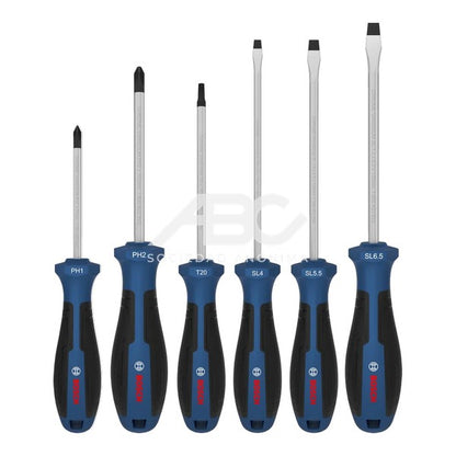 JUEGO DESTORNILLADO PH/TX/SL 6 PIEZAS BOSCH 1600A039PJ