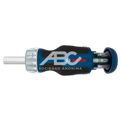 DESTORNILLADOR CORTO C/CRIQUET + 6 PUNTAS BOSCH 1600A039PW