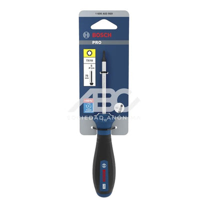 1 PIEZA DESTORNILLADOR PRO TX10 × 75 MM BOSCH 1600A039S9