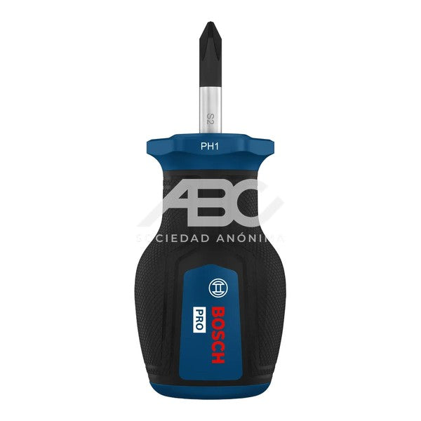 1 PIEZA DESTORNILLADOR CORTO PRO PH1 × 25 MM BOSCH 1600A039TF