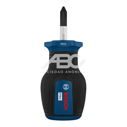 1 PIEZA DESTORNILLADOR CORTO PRO PH1 × 25 MM BOSCH 1600A039TF