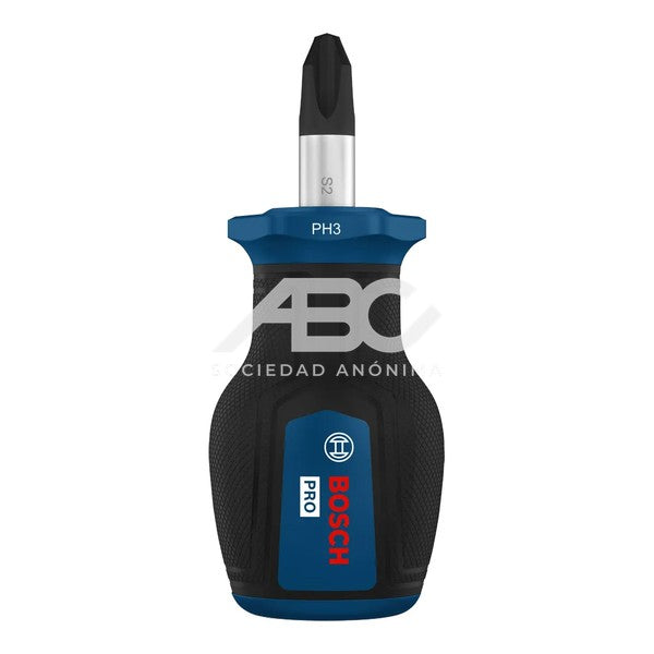 1 PIEZA DESTORNILLADOR CORTO PRO PH3 × 25 MM BOSCH 1600A039TH