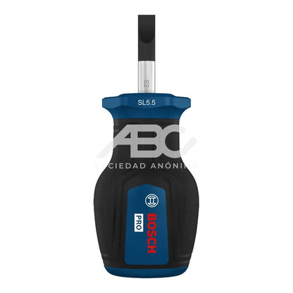1 PIEZA DESTORNILLADOR CORTO PRO SL 1.0 × 5.5 × 25 MM BOSCH 1600A039TM