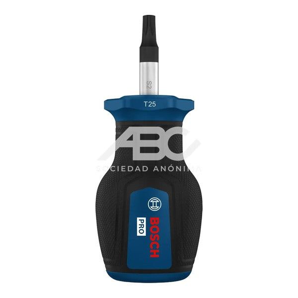 1 PIEZA DESTORNILLADOR CORTO PRO TX25 × 25 MM BOSCH 1600A039TT