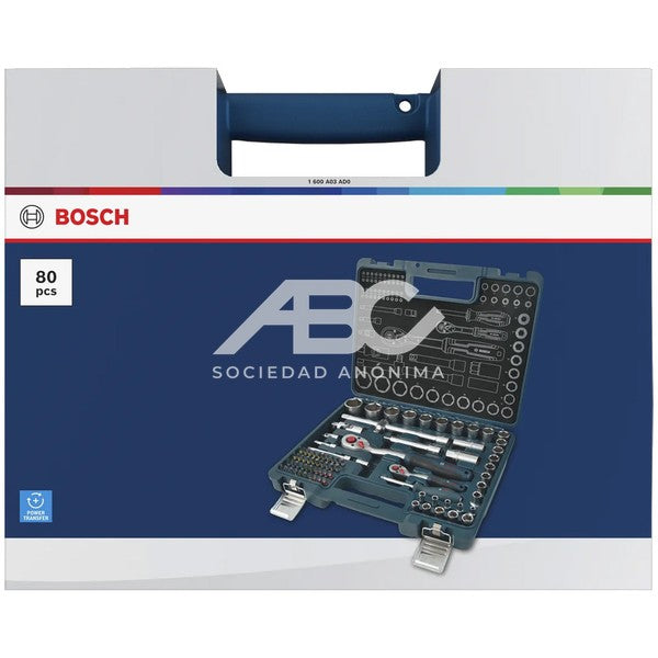SET CRIQUE Y BOCALL 1/4" X80PZ BOSCH 1600A03AD0