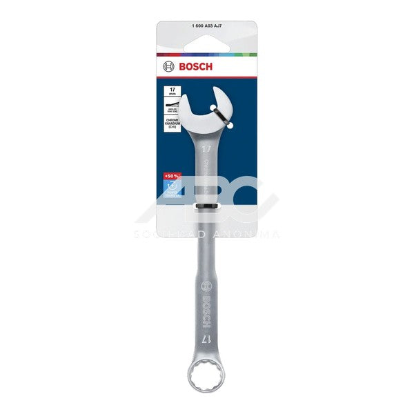 LLAVE COMBINADA 30 MM EN COLOR PLATA, AZUL O NEGRO DESARROLADA PARA ELECTRICISTAS BOSCH 1600A03AK4