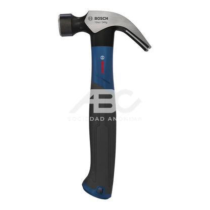 MARTILLO DE UÑA 340G EN COLOR PLATA, AZUL E NEGRO DESARROLADA PARA ELECTRICISTAS BOSCH 1600A03AK8