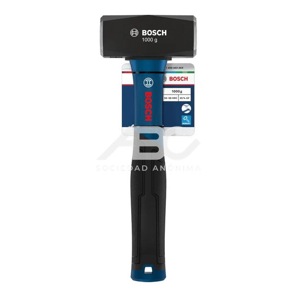 MAZA 1000G EN COLOR PLATA, AZUL Y NEGRO DESARROLADA PARA ELECTRICISTAS, INSTALADORES BOSCH 1600A03AK9