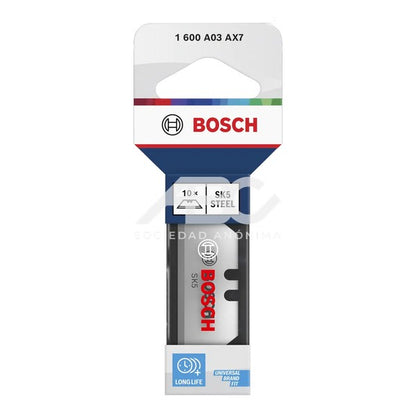 JUEGO CUCHILLA TRAPEZOIDAL 10 PIEZAS PARA CUTTER BOSCH 1600A03AX7