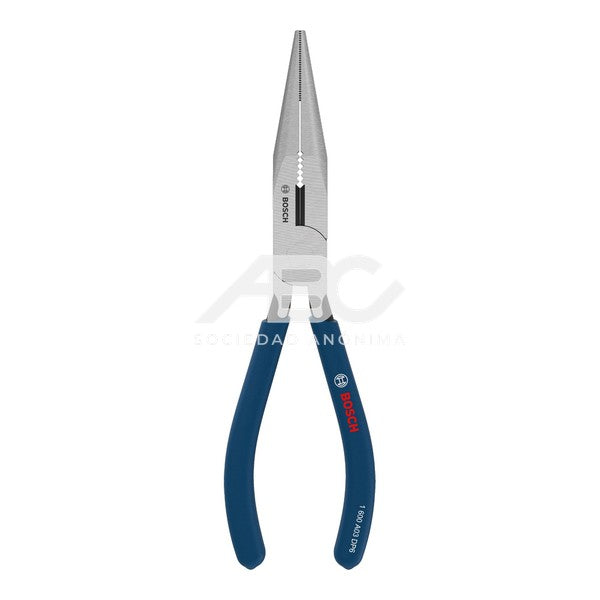 PINZA DE PUNTA LARGA 180 MM SIN MANGO SOFT GRIP EN COLOR PLATA BOSCH 1600A03DN2