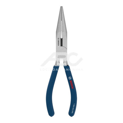PINZA DE PUNTA LARGA 180 MM SIN MANGO SOFT GRIP EN COLOR PLATA BOSCH 1600A03DN2