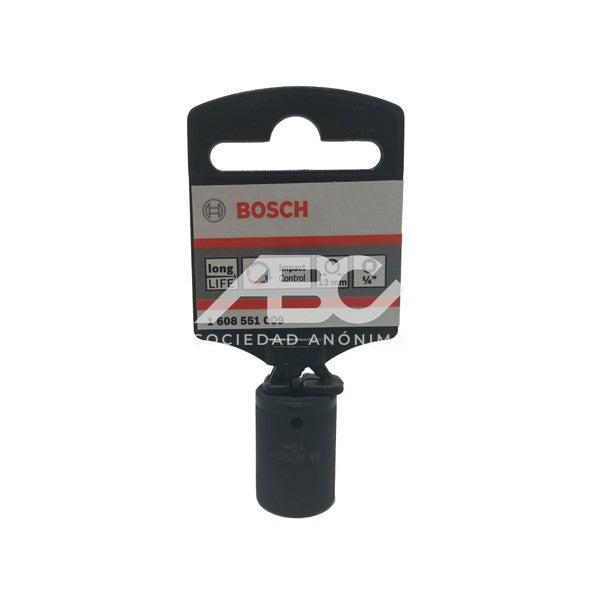 BOCALLAVE DE IMPACTO 1/4" 13MM BOSCH 1608551009