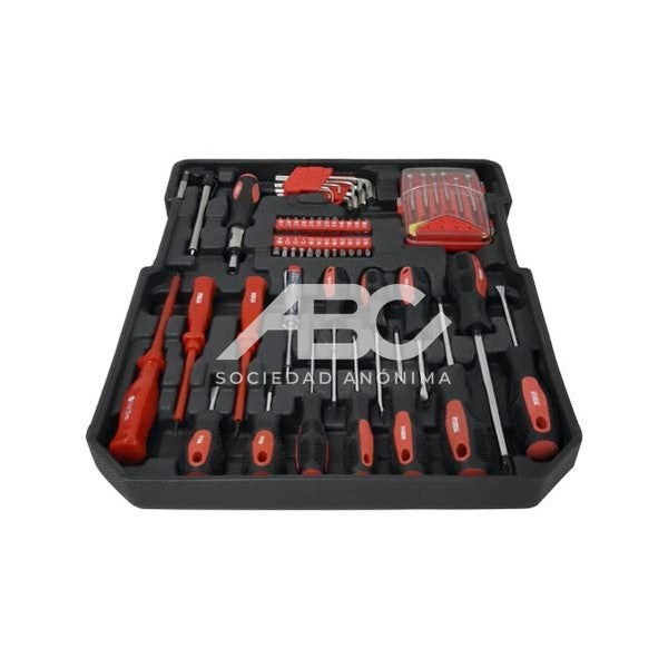 KIT HERRAMIENTAS EN VALIJA ALUMINIO 384 PIEZAS HYUNDAI 17089