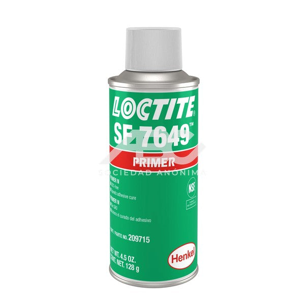 INCREMENTA LA VELOCIDAD DE CURADO EN SUPERFICIES PASIVAS E INACTIVAS LOCTITE 209715