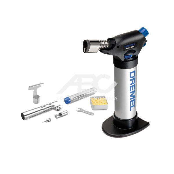 LA VERSAFLAME DE DREMEL ES UNA SOPLETE PEQUEÑA CON BUTANO DISEÑADA PARA FACILITAR TUS TAREAS F0132200LA