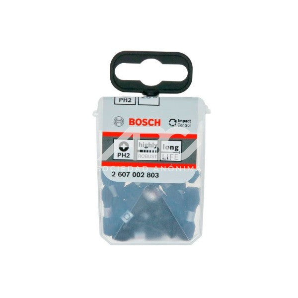 PUNTAS PH2 ALTO IMPACTO BOSCH 2607002803