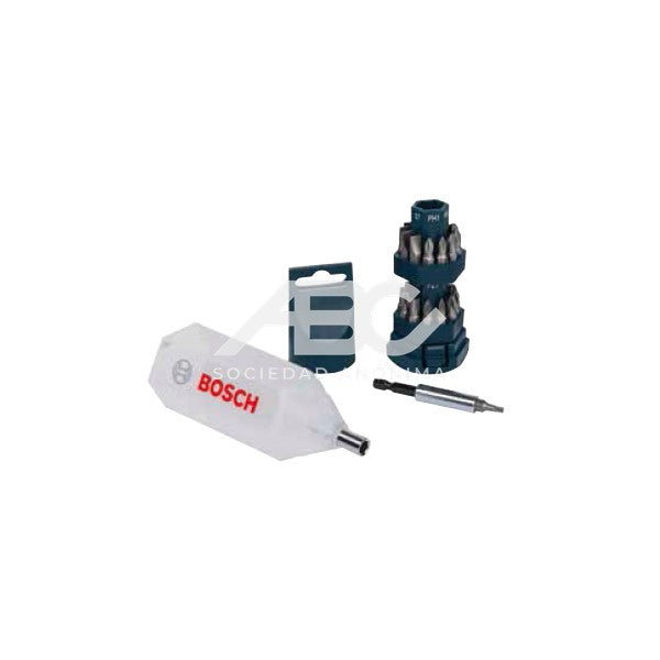 SET CON 25 UNIDADES PARA ATORNILLAR (BIG-BIT) BOSCH 2607017404