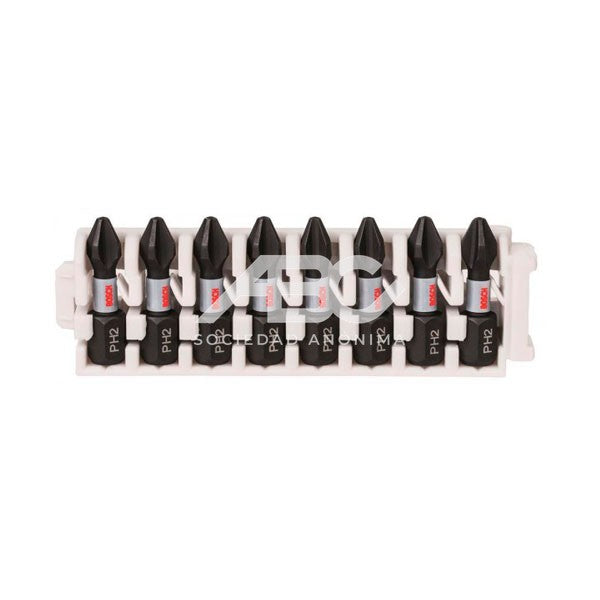 PUNTA PARA ATORNILLAR IMPACT CONTROL - PHILLIPS - #2 X 25MM - X 8U BOSCH 2608522324