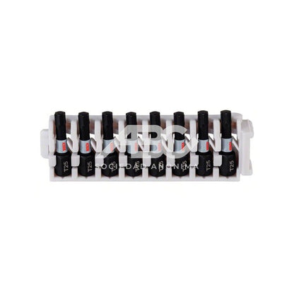 JUEGO DE 8 PUNTAS PARA ATORNILLAR IMPACT CONTROL T25 - 25MM BOSCH 2608522381