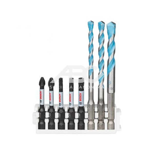SET PUNTAS + MECHAS HEX BOSCH 2608577144