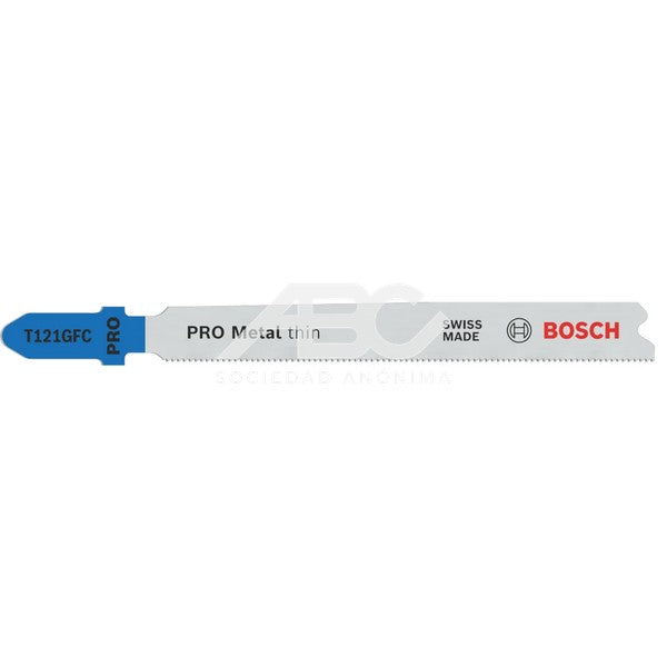 HOJA DE CALAR T121GFC 2PZ BOSCH 2608655094