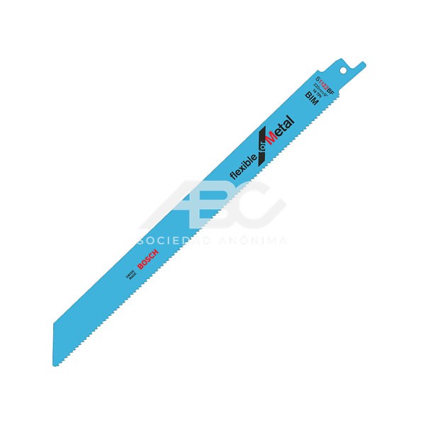 S1122BF - CHAPAS GRUESAS, PERFILES MACIZOS, TUBOS - X 5U BOSCH 2608656019