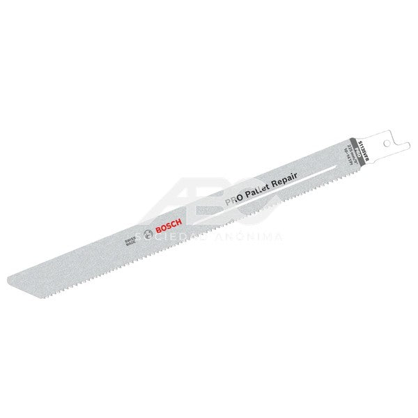 COMBINA DIENTES DUROS Y CUERPO FLEXIBLE MEDIANTE SOLDADURA BIMETÁLICA: UNA TIRA DE ACERO BOSCH 2608659008