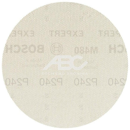 DISCO DE LIJA EXPERT M480; 125MM G240 5 PIEZAS BOSCH 2608900677