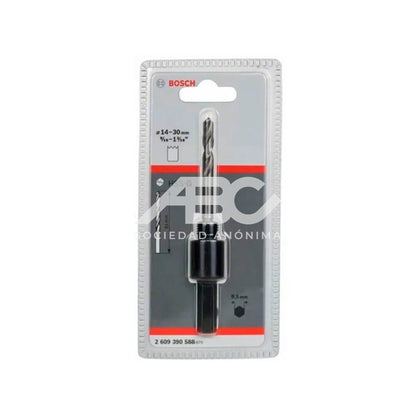 MANDRIL PARA SIERRAS COPA BI MATÁLICAS DE 14 A 30MM - HEXAGONAL 1/4' BOSCH 2608594624